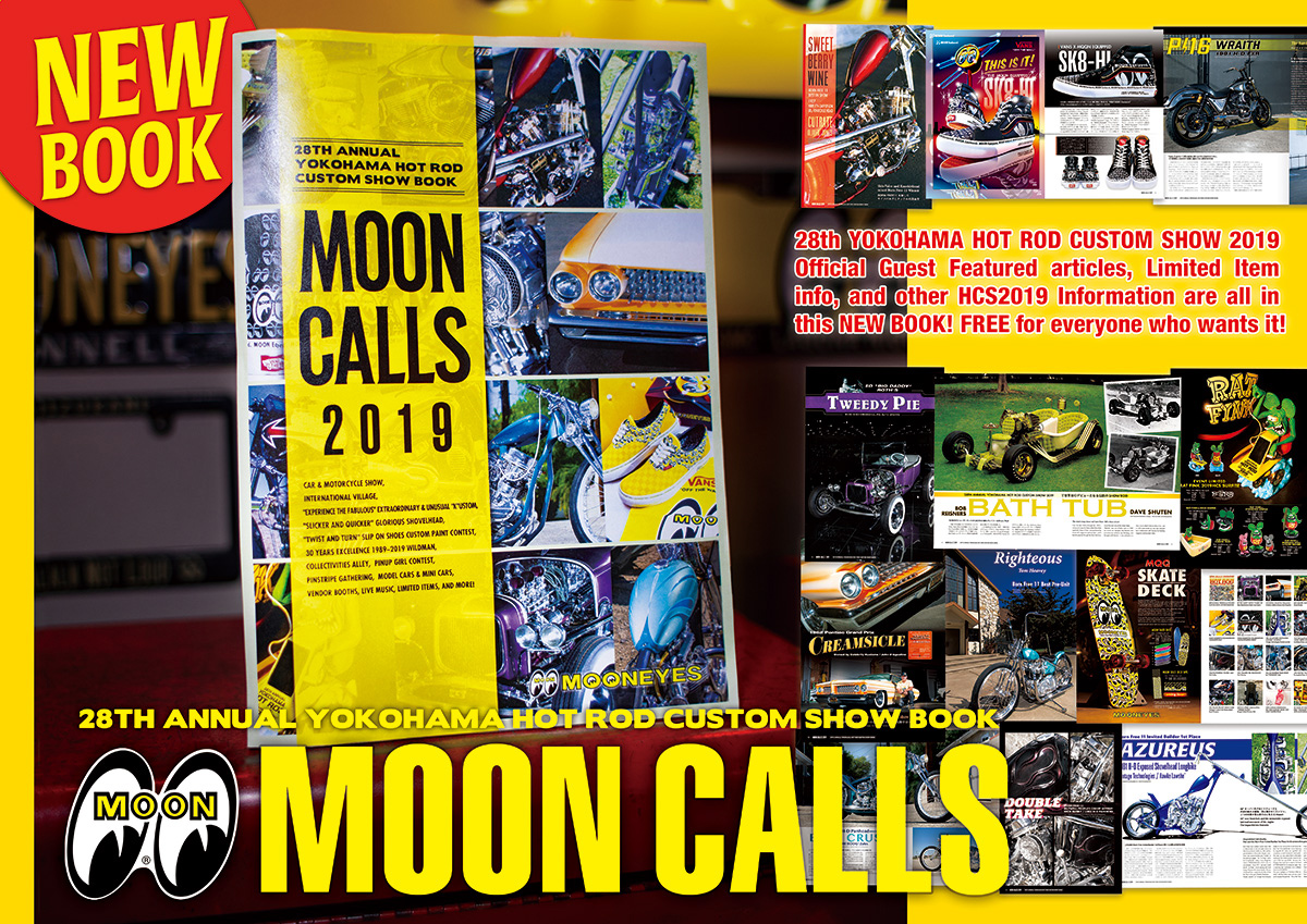 28th Annual Yokohama HOT ROD CUSTOM SHOW BOOK MOON CALLS