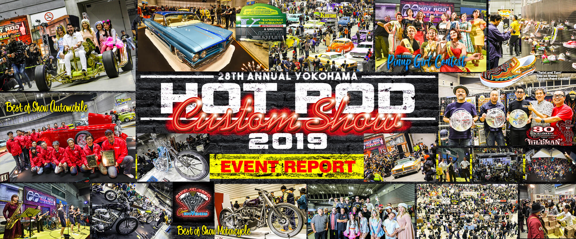 28th Annual YOKOHAMA HOT ROD CUSTOM SHOW Report