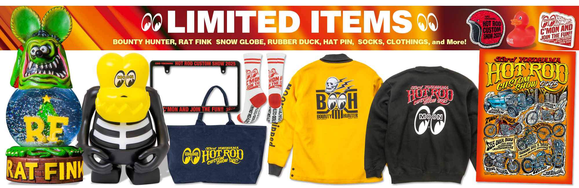 Limited Itemes(EN) – Yokohama Hot Rod Custom Show Official Website